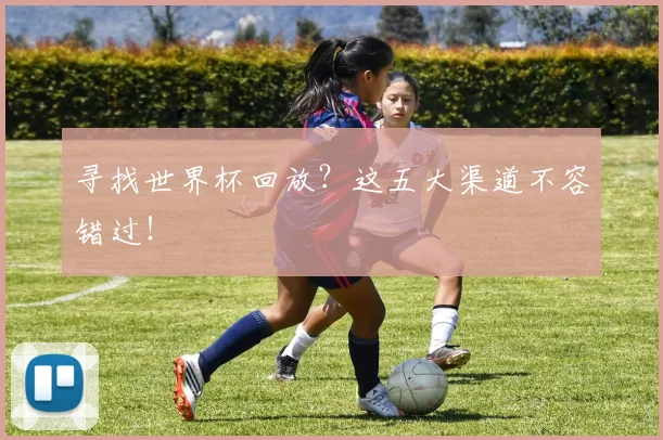 寻找世界杯回放？这五大渠道不容错过！