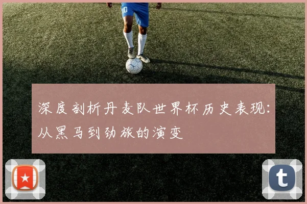 深度剖析丹麦队世界杯历史表现：从黑马到劲旅的演变